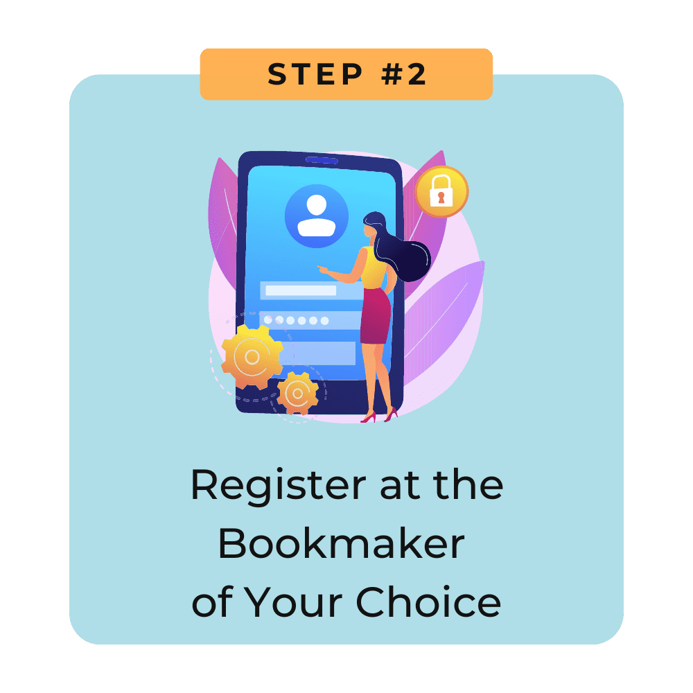 Register at Bookmaker
